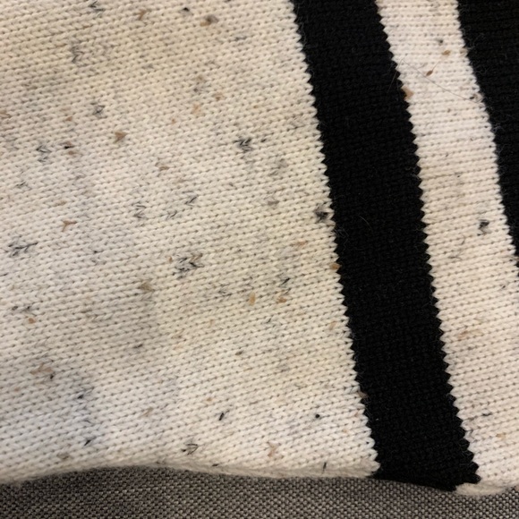 NWOT Boohooman ARM STRIPE NEP YARN KNITTED JUMPER - Picture 8 of 8